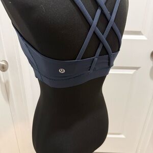 lululemon athletica Navy Scoop Support Bralette